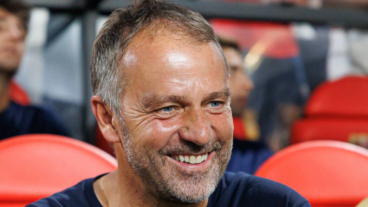 Barcelona Football Club manager Hansi Flick