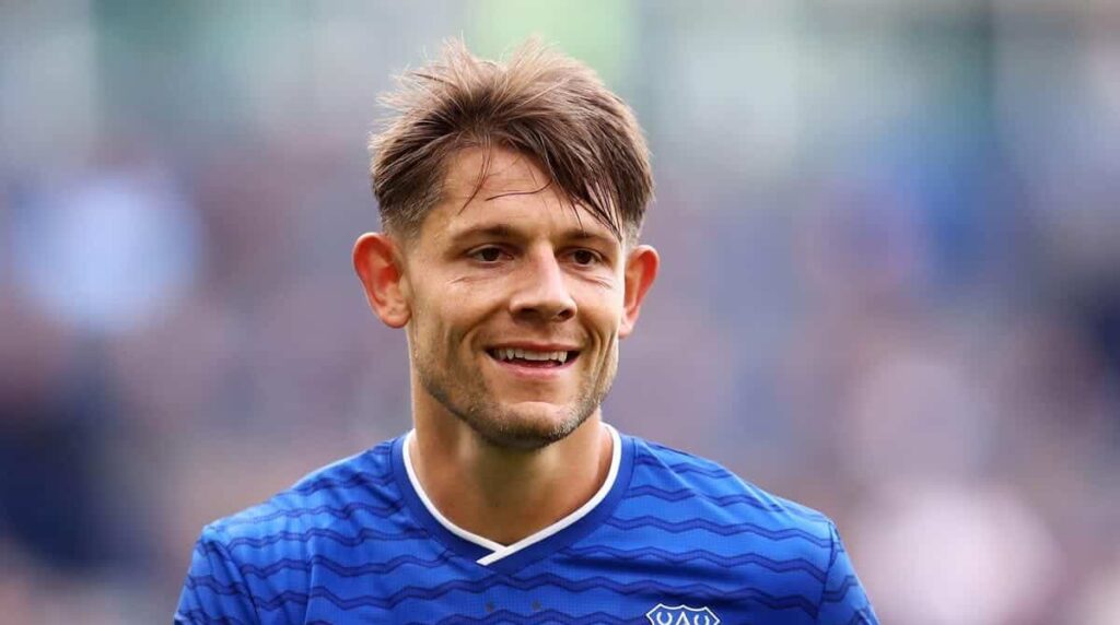 Everton defender James Tarkowski